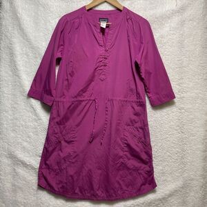 Patagonia Women’s Purple Tunic Dress Size 6 Lightweight Outdoor Casual Travel